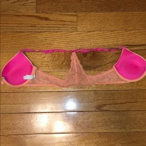 xhilaration Coral Orange and Pink Bra 34B